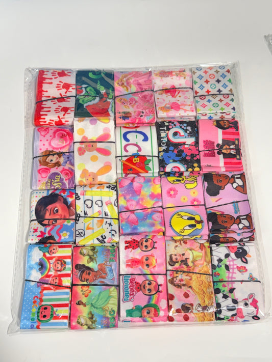 Ribbon Bundle deal 20 yards of ribbon ( C#5)