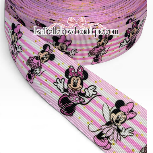 Minnie Mouse Ribbon | 1.5 inch Minnie Mouse Ribbon