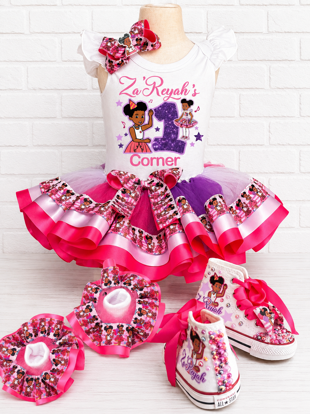 Gracie Corner Tutu Outfit | Gracie Corner Birthday tutu set