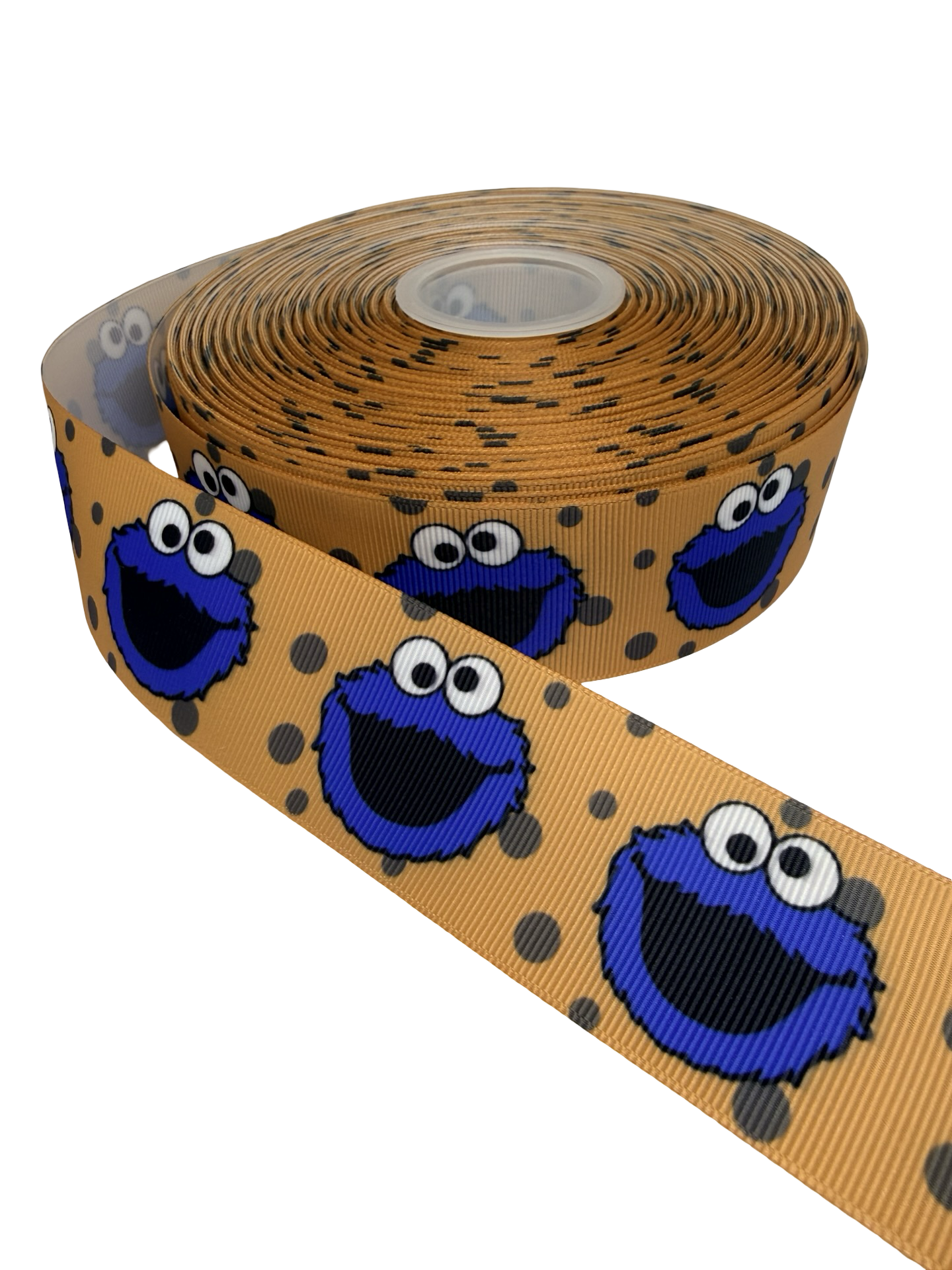Cookie Monster Ribbon 🟢 1.5 inch Cookie Monster ribbon