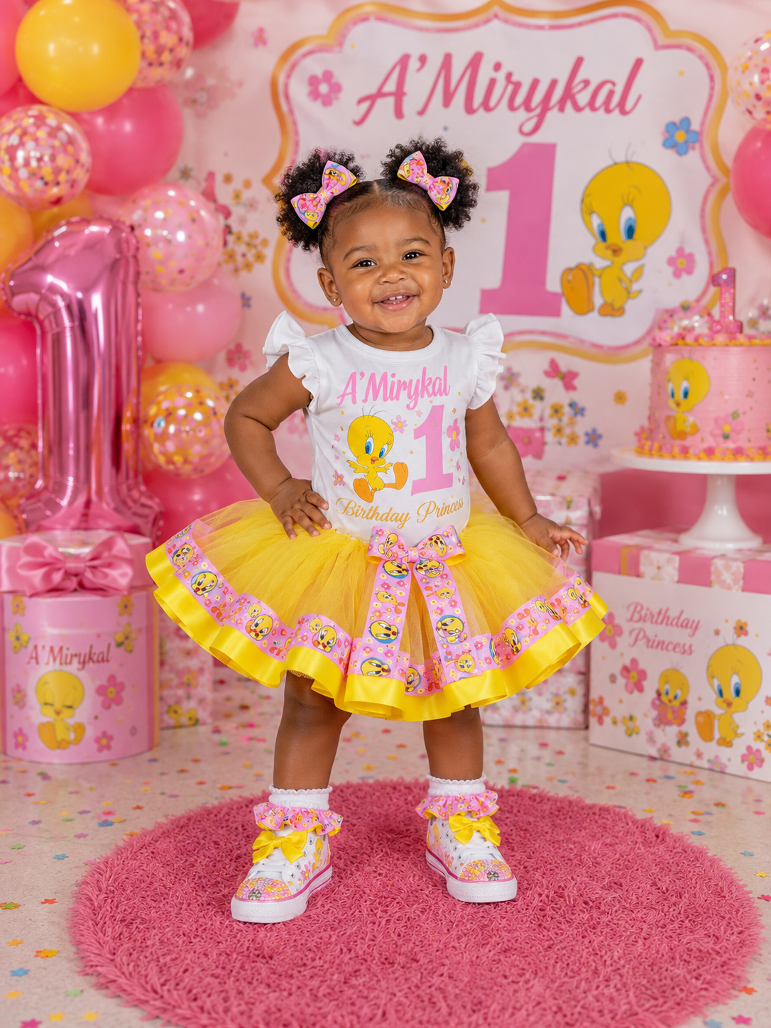Tweety Bird Tutu outfit