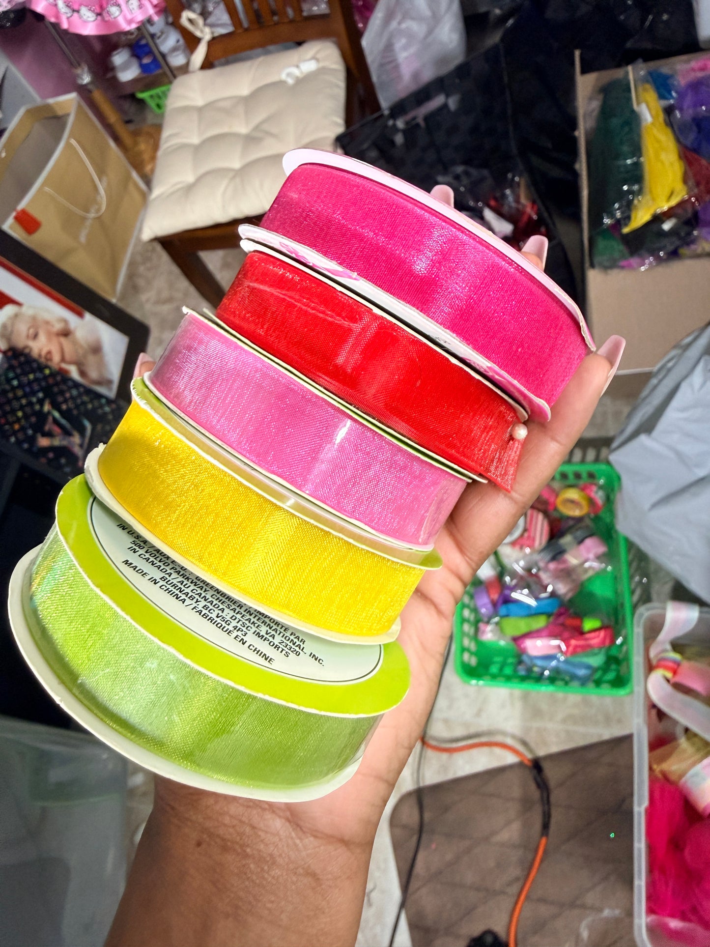 Assorted ribbon