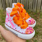 Moana Bling Bling Converse Sneakers, Bling Sneakers