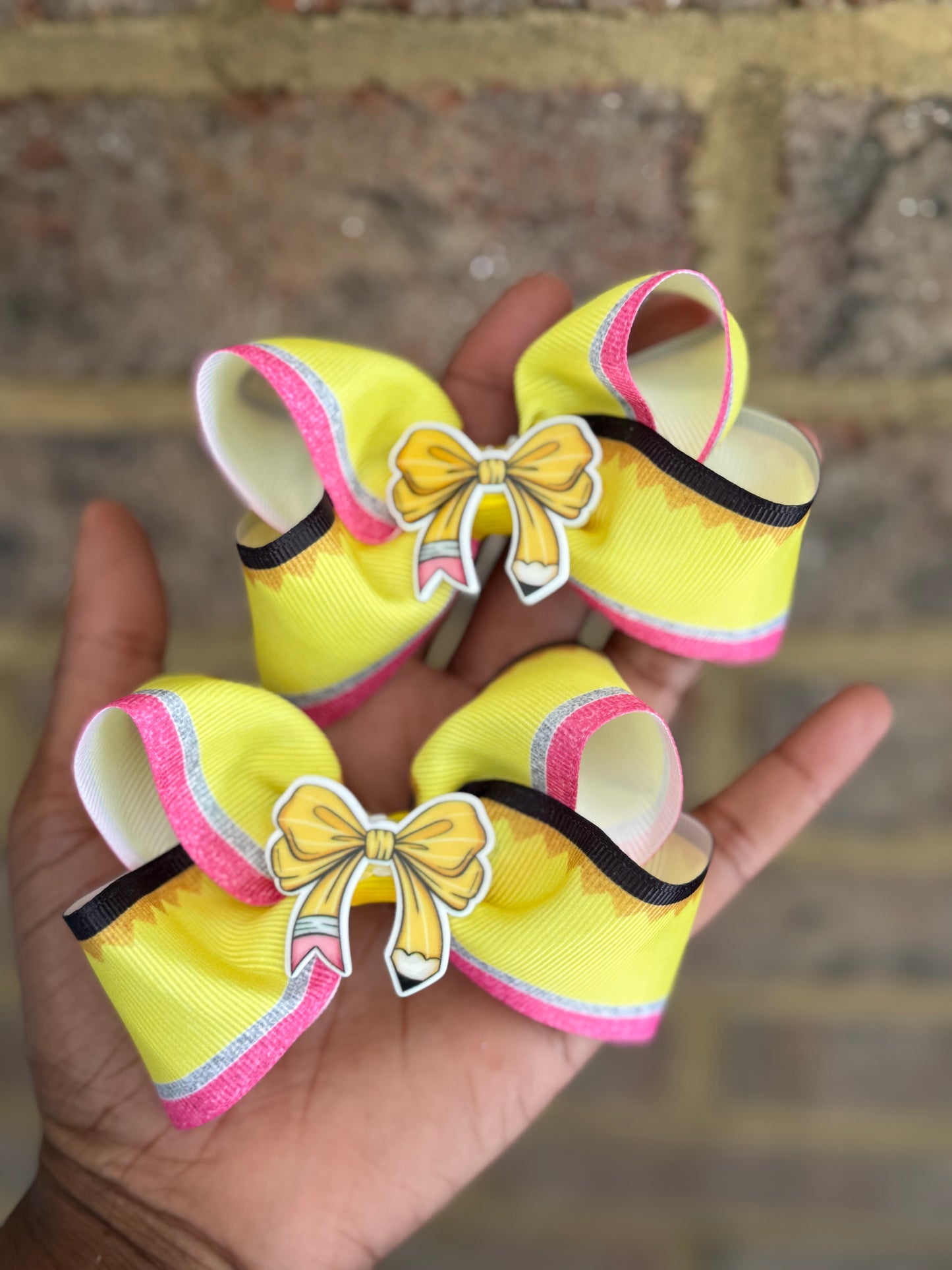 School Hair Clips-Hair clips-Back To School Hair Clips