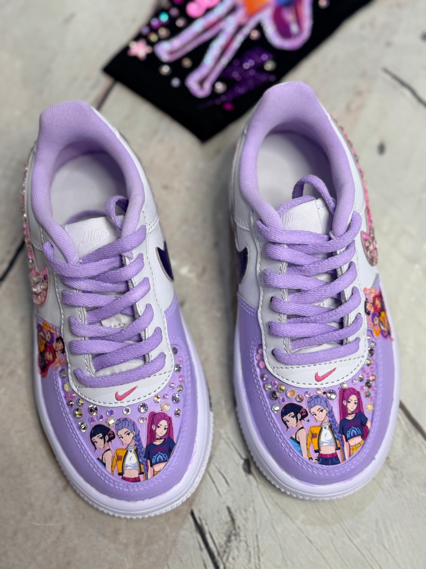 K Pop Sneakers, k Pop Air Force 1’s Sneakers k Pop Girl shoes