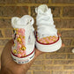 Gracie Corner Bling Converse Sneakers,