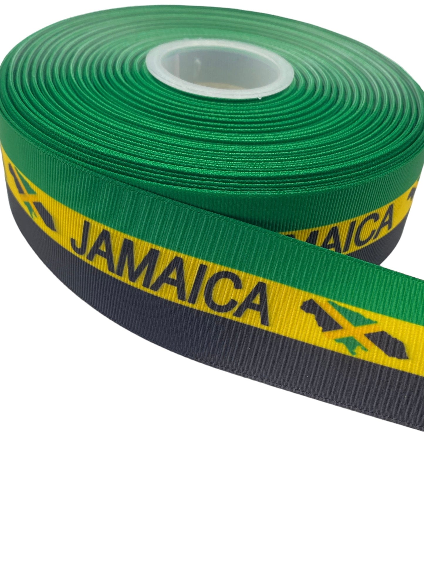 38mm / 1.5 inch Ribbon, Jamaica 🇯🇲 Ribbon (1 Yard) 🎀April New🎀