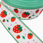 Strawberry Ribbon 38mm/1.5 Inch Ribbon (1 Yard).  🎀May New Arrival🎀