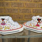 Gracie Corner Bling Converse Sneakers,