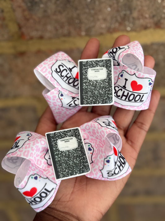 School Hair Clips-Hair clips-Back To School Hair Clips