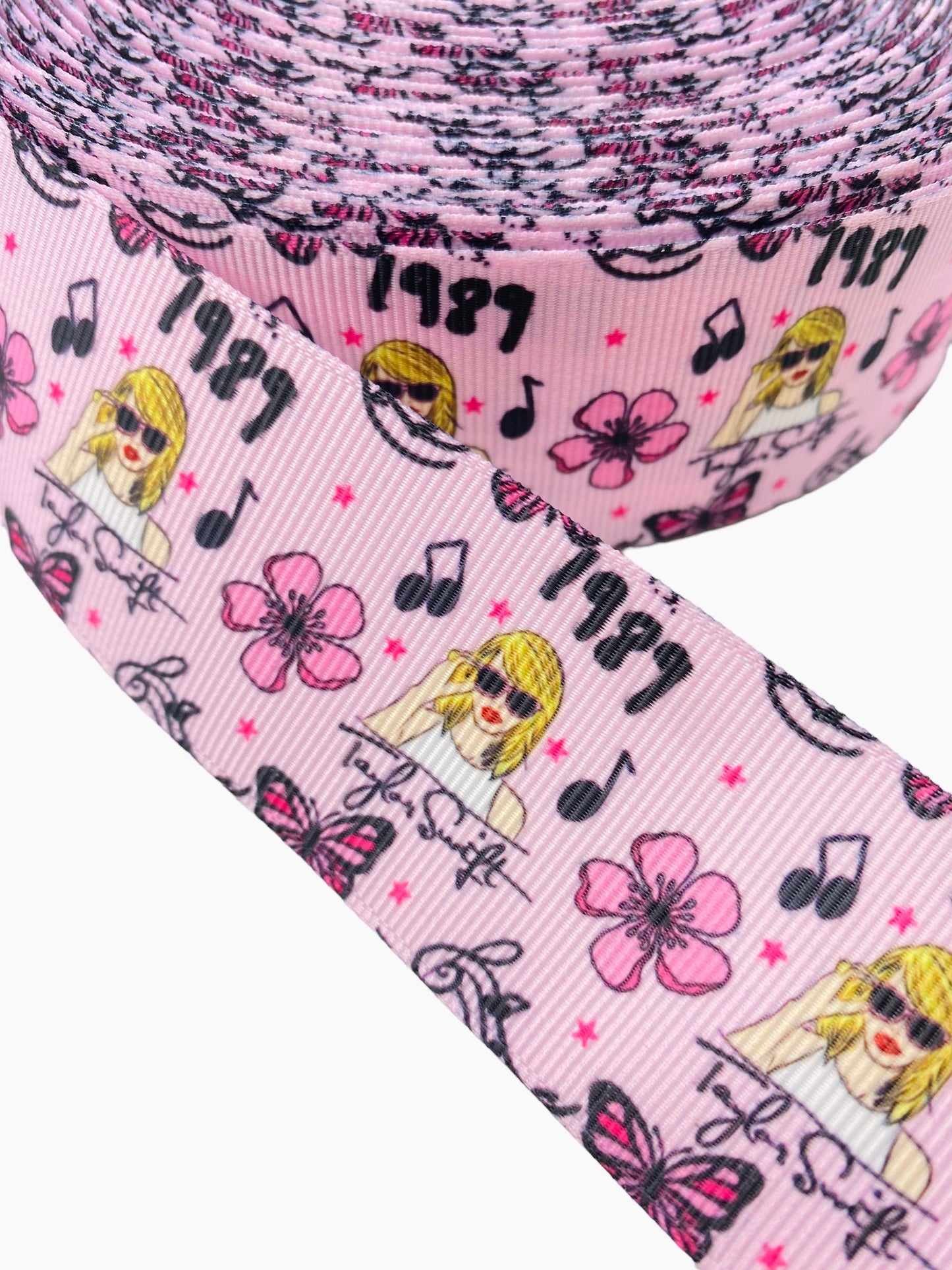 38mm / 1.5 inch Ribbon, Taylor Swift Ribbon (1 Yard) 🎀sale🎀