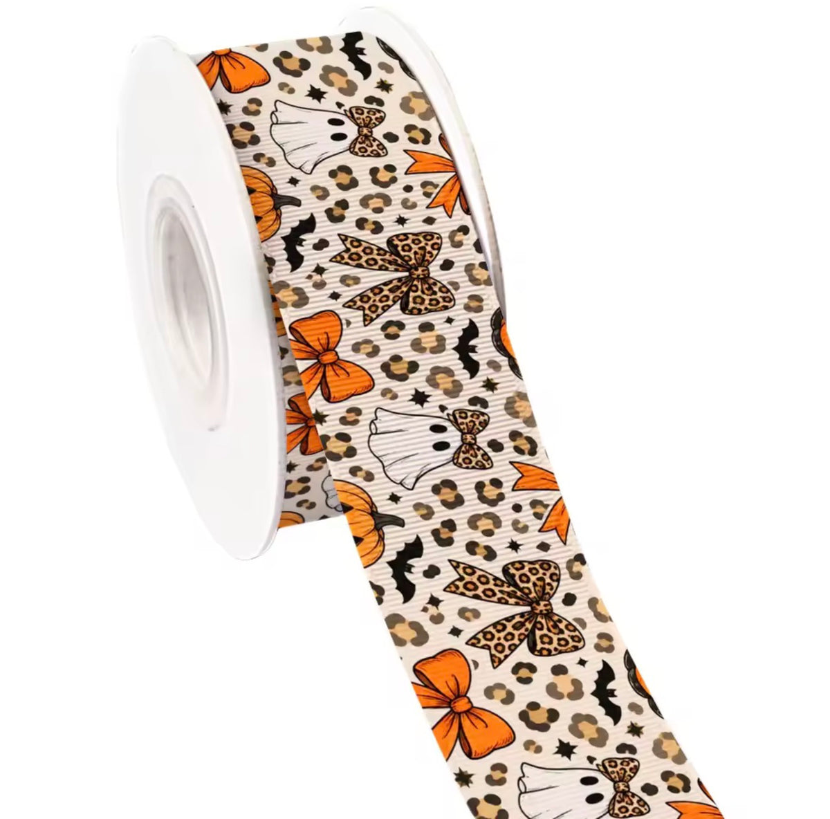Halloween Ribbon single face design,