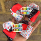 ( PRE- ORDER 3 weeks wait time) School Hair Clips-Hair clips-Back To School Hair Clips