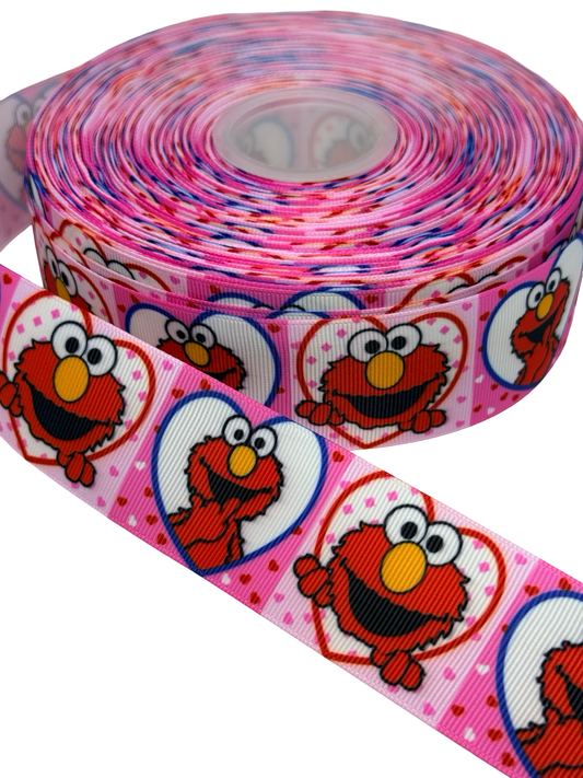Elmo Ribbon, 1.5 inch Elmo Ribbon 🟢
