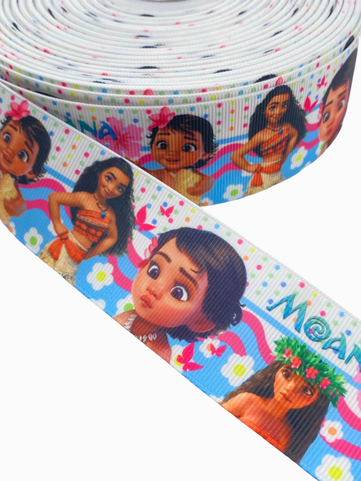 38mm / 1.5 inch Ribbon, moana  Ribbon (1 Yard) 🎀April New🎀