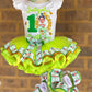 Tiana tutu set with Matching Socks, Tiana tutu outfit, Princess Tiana tutu (Copy)