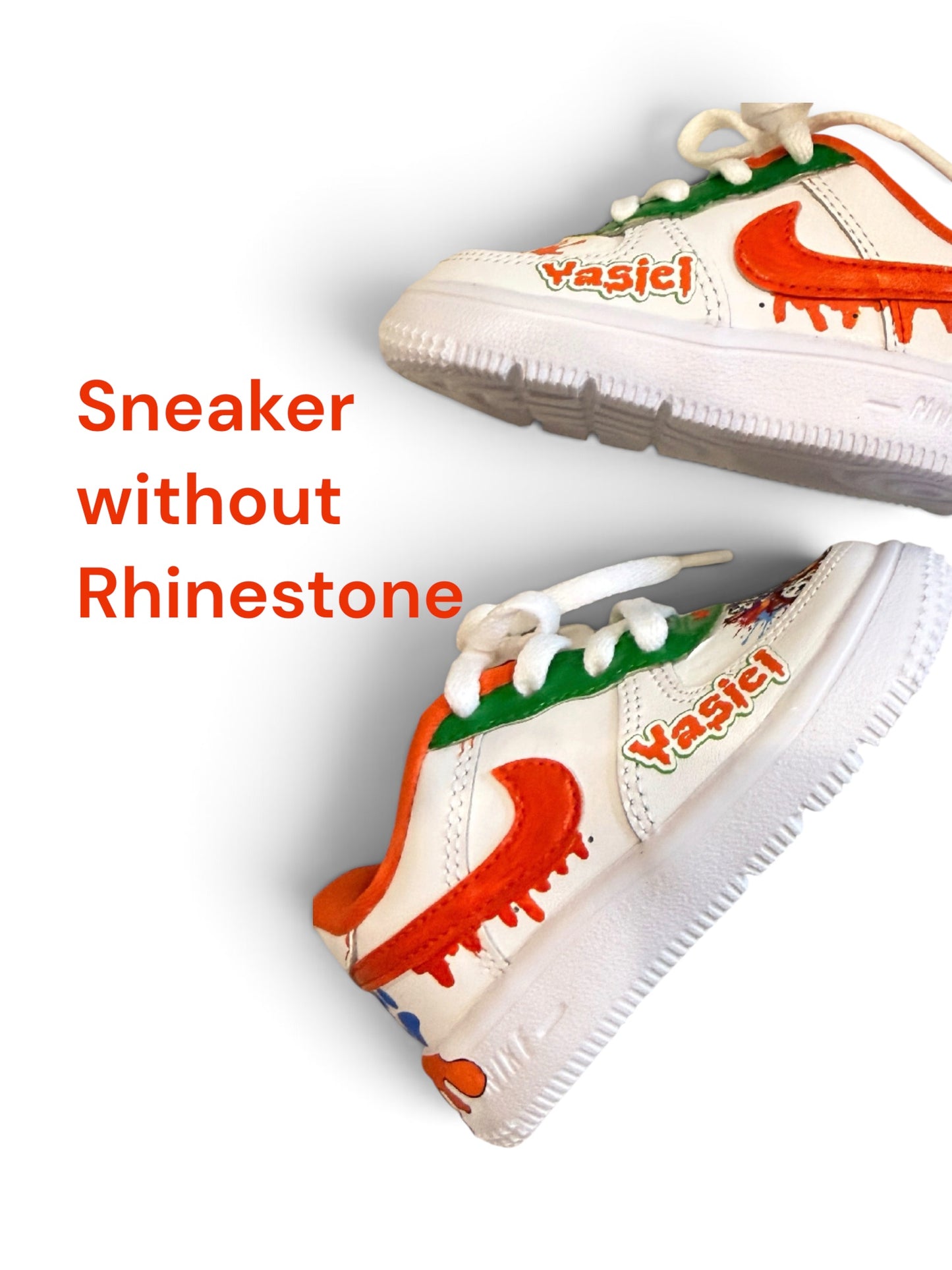 Customize Air Force 1s Sneakers (without Rhinestones)