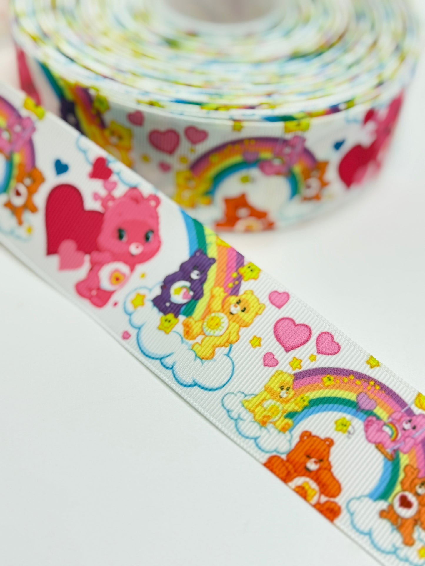 Carebear Ribbon 38mm/1.5 Inch Ribbon) 💚