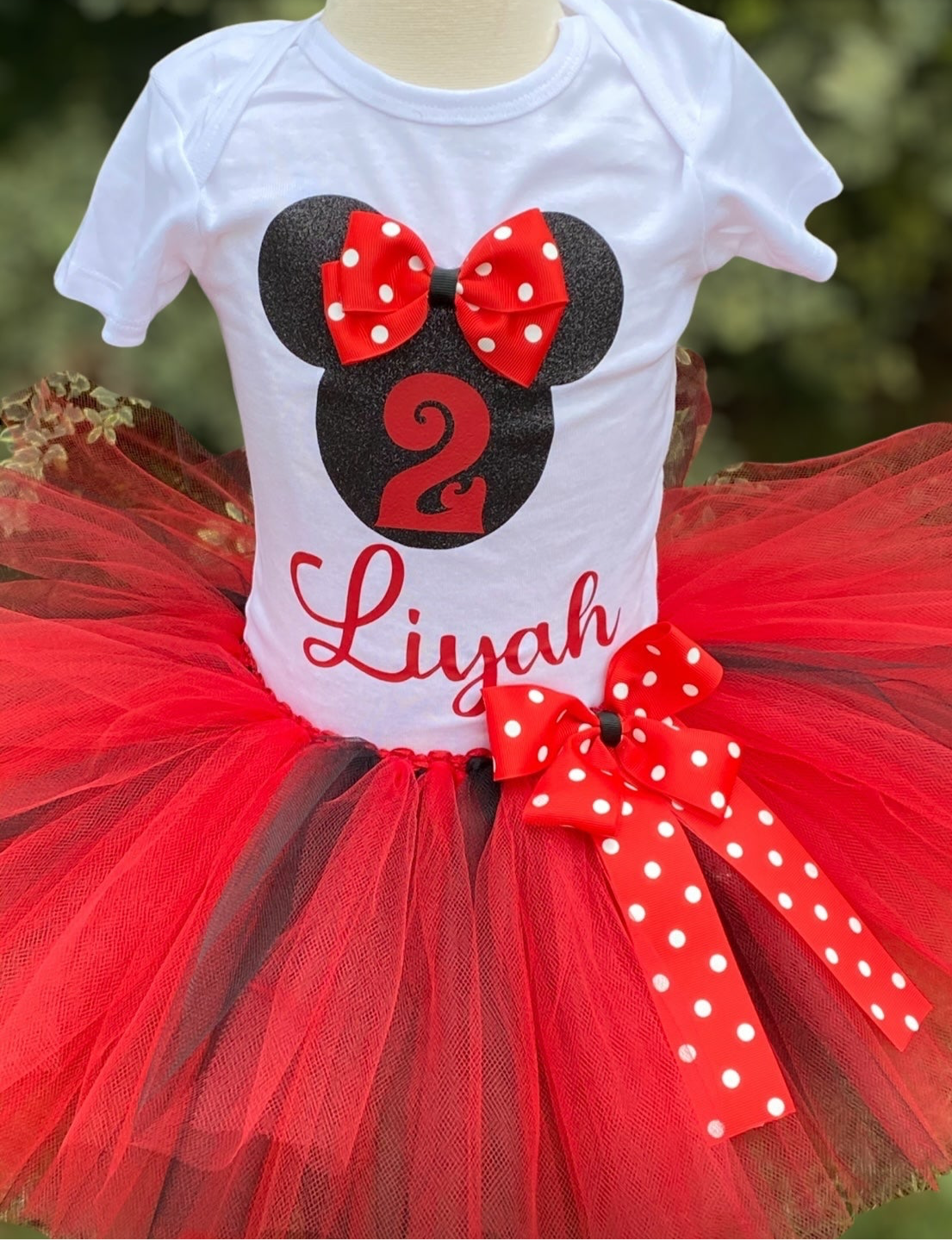 Minnie Mouse Tutu Outfit