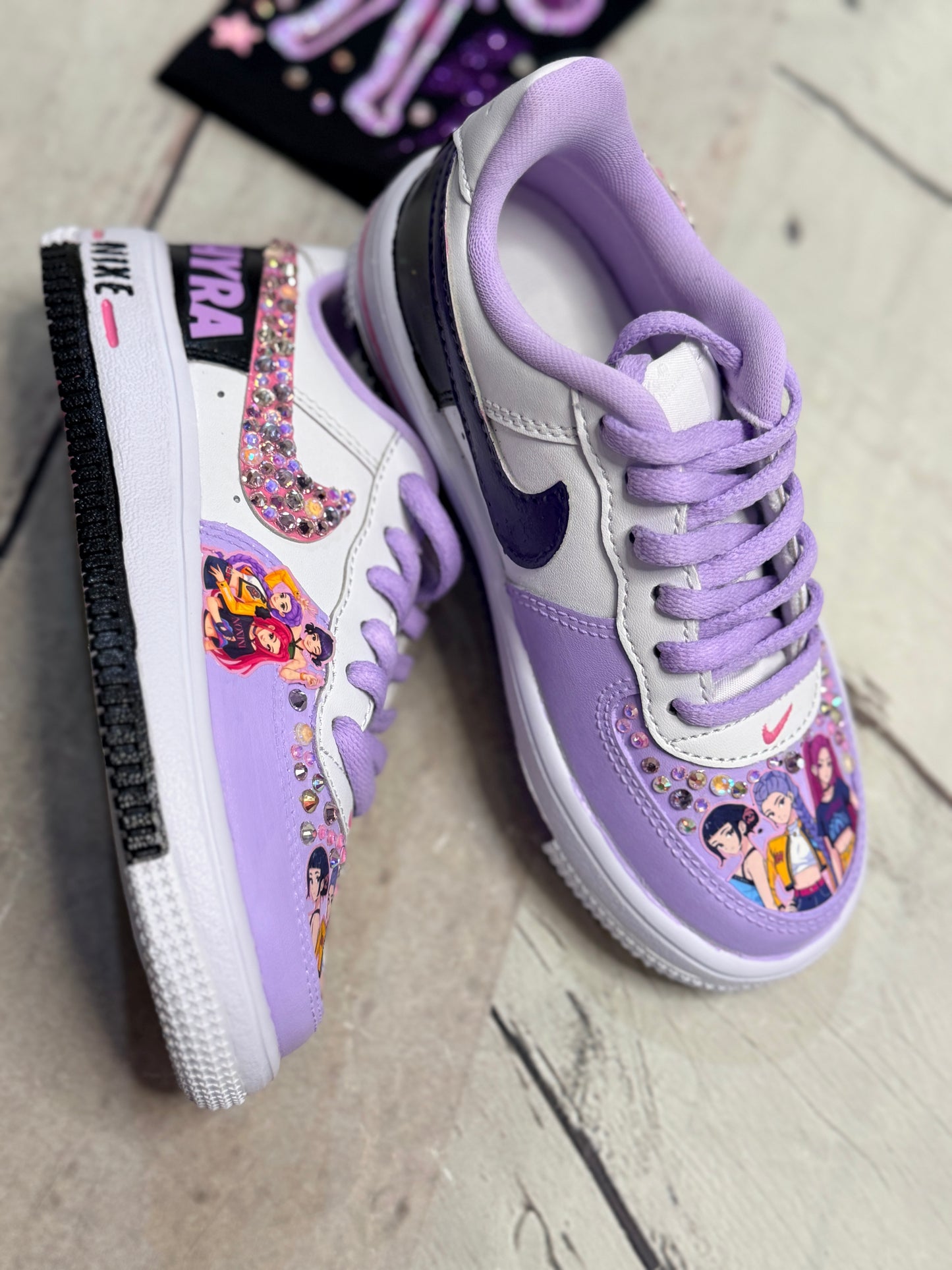 K Pop Sneakers, k Pop Air Force 1’s Sneakers k Pop Girl shoes