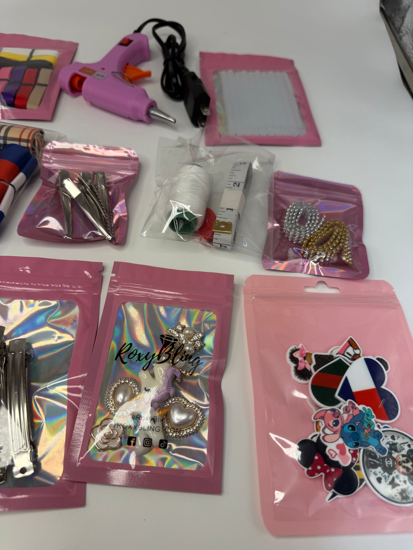 🎀 Hair Bow Starter Kit 🎀 ( all you need to start your Bow making Journey)