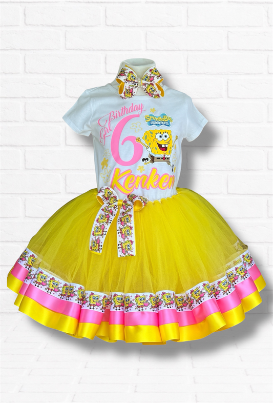 Sponge Bob tutu outfit | Sponge Bob tutu