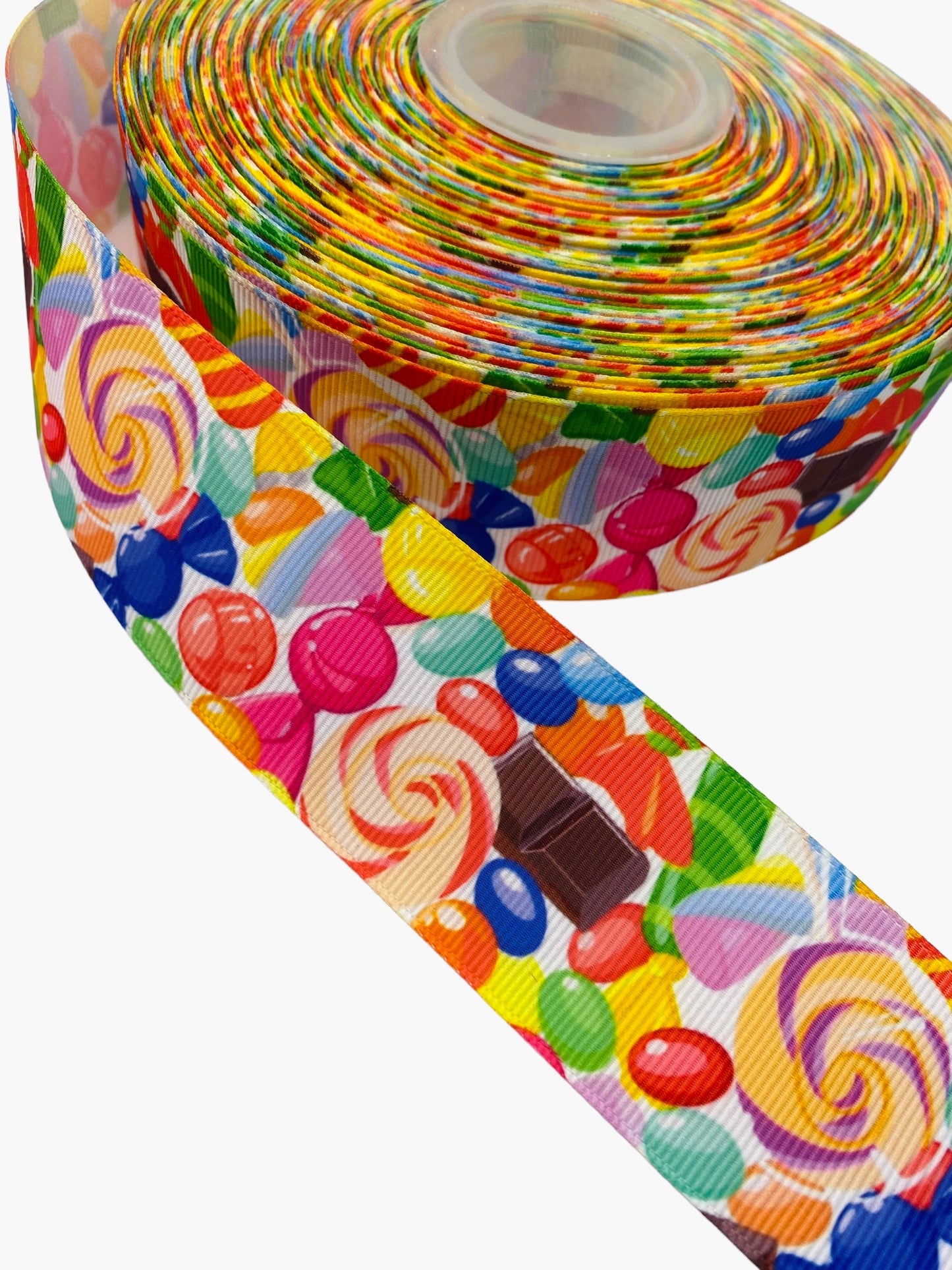 🍭 Candy Ribbon 38mm/1.5 Inch Ribbon (1 Yard)🎀 May New Arrival🎀