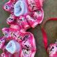 Minnie Mouse Ruffle socks, Minnie Mouse tutu socks, Minnie Mouse hair accessories