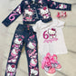 Hello Kitty Birthday outfit, Hello kitty Denim birthday outfit