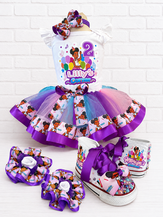 Gracie Corner Tutu Outfit | Gracie Corner Birthday tutu set