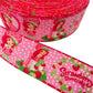 38mm / 1.5 inch Ribbon, Strawberry Shortcake Ribbon (1 Yard) 🎀April New🎀