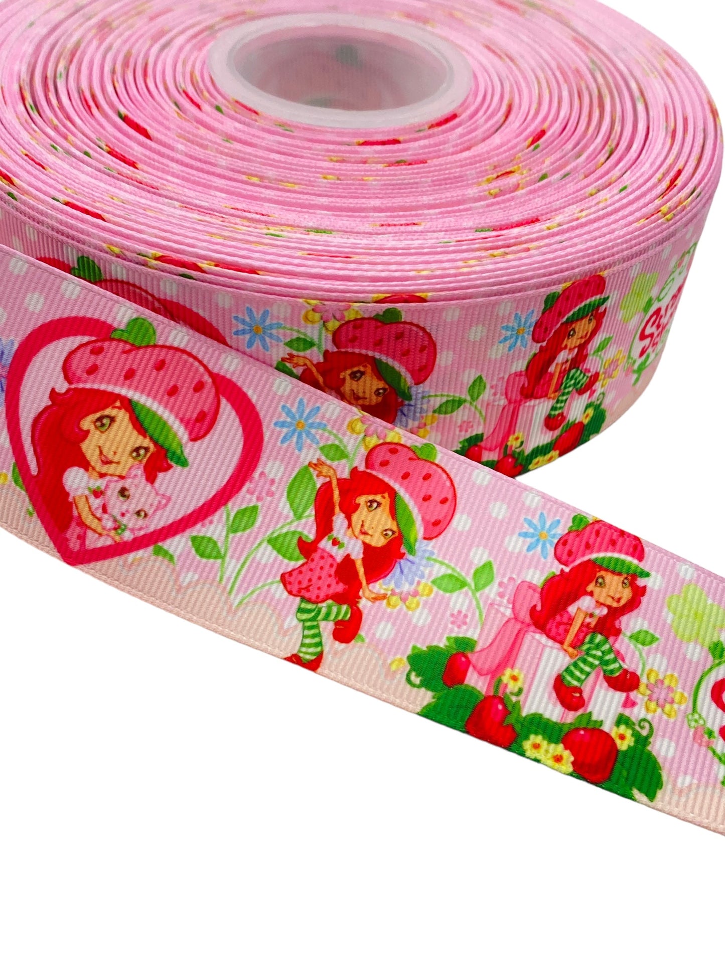 38mm / 1.5 inch Ribbon, Strawberry Shortcake Ribbon (1 Yard) 🎀April New🎀