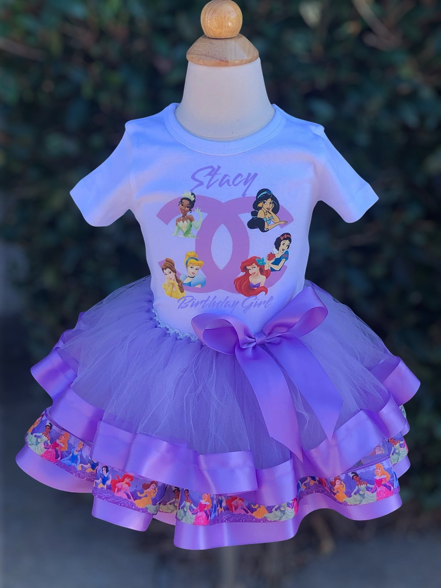 Designer Tutu Outfit (2 layer tutu outfit