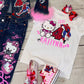 Spider Man & Hello Kitty Denim set