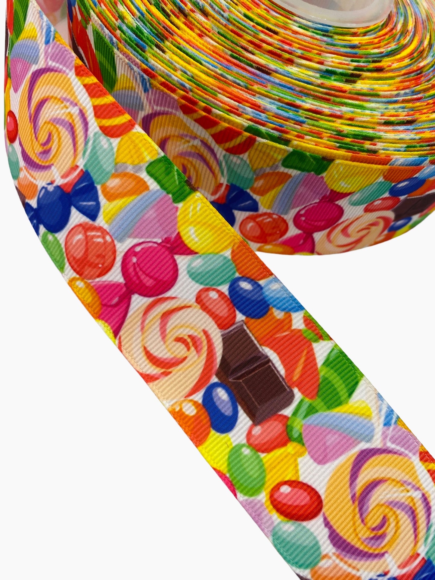 🍭 Candy Ribbon 38mm/1.5 Inch Ribbon (1 Yard)🎀 May New Arrival🎀