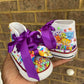 Word Party Bling Converse Sneaker, Word Party Personalized Sneaker