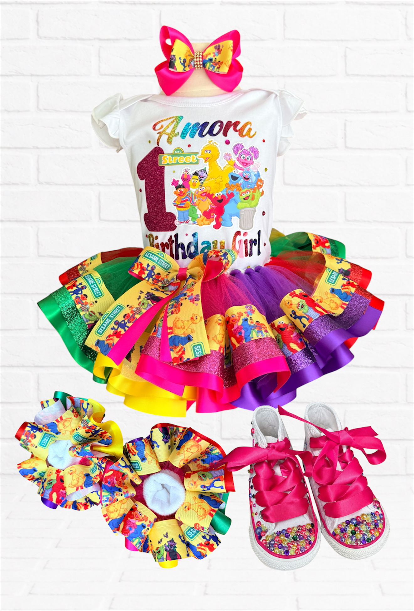 Sesame Street Tutu Outfit | Sesame Street tutu set