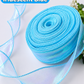 Iridescent Fishtail Yarn Ribbons | wired Ribbon | Price Per Yard