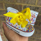 Minnie Mouse Bling Converse Sneakers, Minnie Sneakers, Personalize Minnie Mouse sneakers