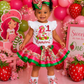 Strawberry shortcake Tutu Outfit, strawberry tutu strawberry outfit Strawberry shortcake tutuset