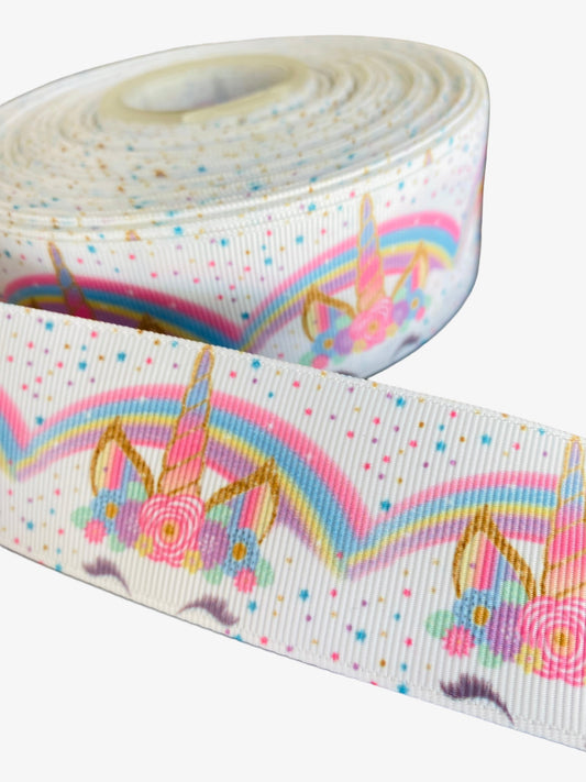 Unicorn Ribbon 38mm/1.5 Inch Ribbon