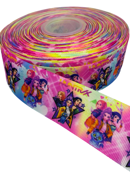 K Pop Demond Hunter Ribbon, k pop ribbon 🟢 (38mm / 1.5 inch Ribbon)