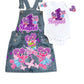 Abby Denim Jeans overall Dress, Abby Denim Birthday jeans Dress