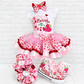 Strawberry Tutu Outfit | Strawberry Birthday outfit