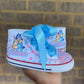 Bluey Bling Converse Sneakers, Bluey sneakers, personalized Bluey sneakers