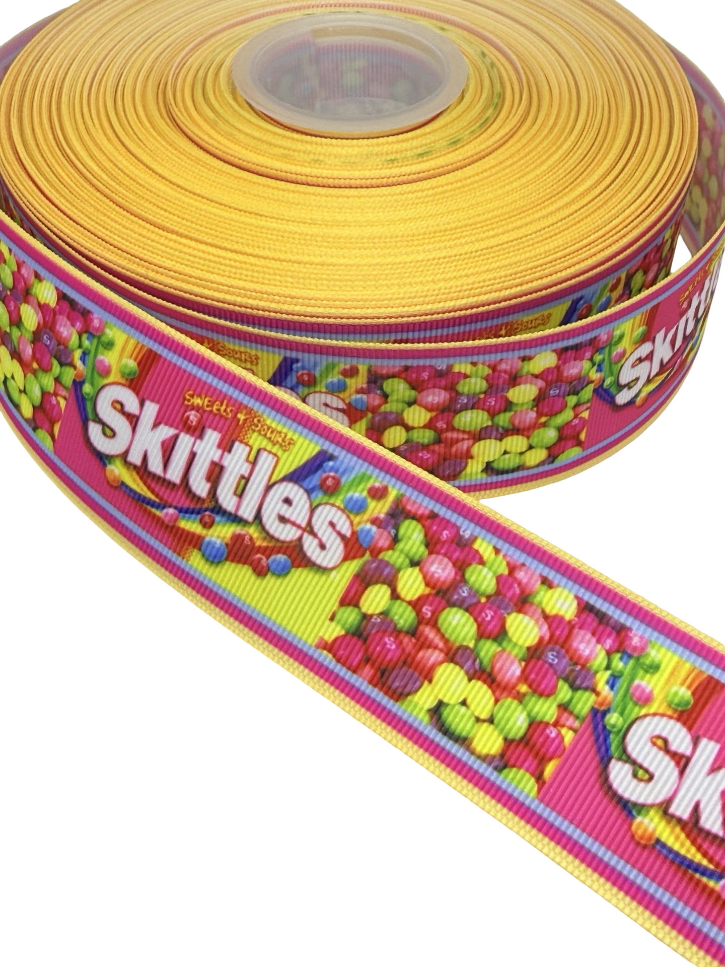 Skittles Ribbon, skittles 1.5 inch Ribbon 🟢