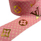 #321 (Foil Designer Ribbon) 1 yard,  (75mm/3inch Ribbon)🔴
