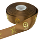LV Ribbon (1 yard) 38mm/ 1.5 inches Foil Ribbon )
