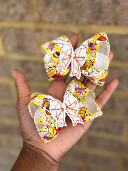 School Hair Clips-Hair clips-Back To School Hair Clips
