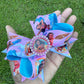 Moana Tutu Outfit, Moana Birthday tutu outfit, 2 Layer Ribbon Trimmed tutu outfit with Matching Socks